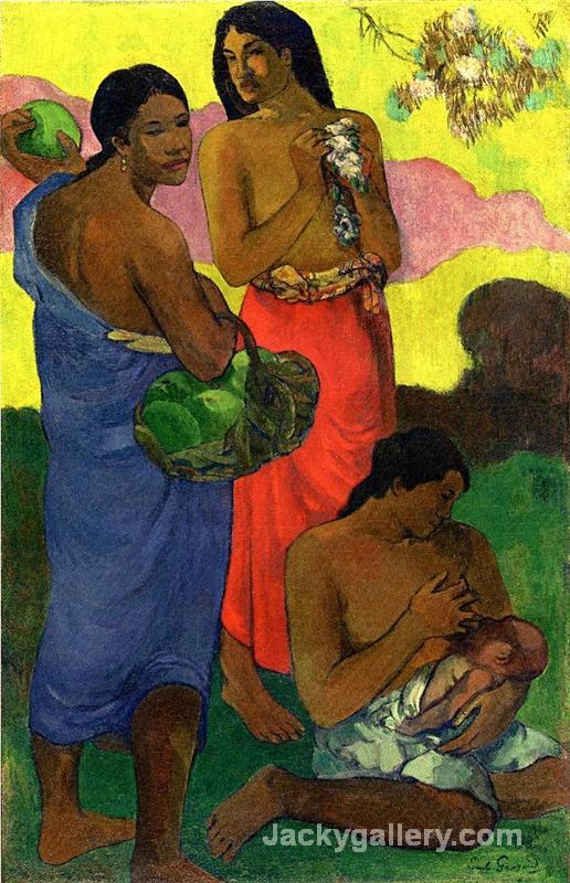 Maternite II by Paul Gauguin paintings reproduction